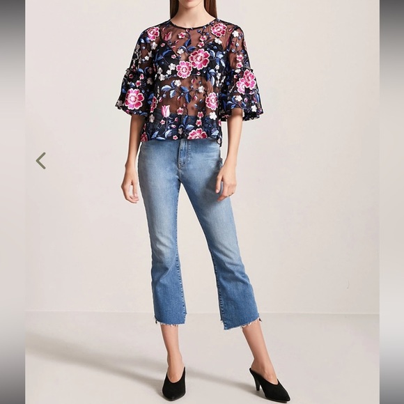 Zara floral top - Picture 2 of 10